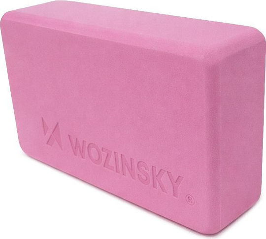 Wozinsky Bloc de Yoga Roz