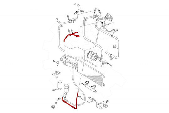 Σωλήνας Κλιματισμού Vw Transporter Multivan Caravelle 7d1820741a
