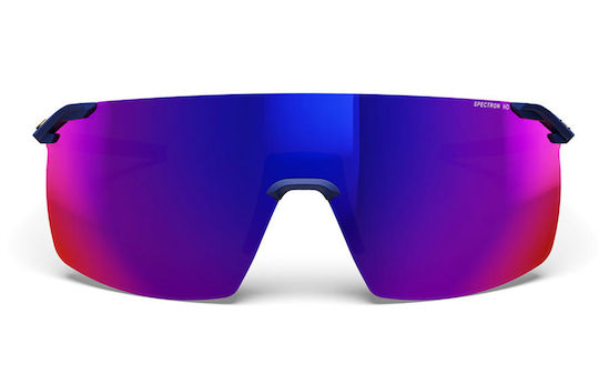 Julbo Ochelari de Ciclism Cu Ramă Violet și Lentile Oglindă