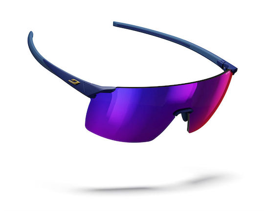 Julbo Ochelari de Ciclism Cu Ramă Violet și Lentile Oglindă