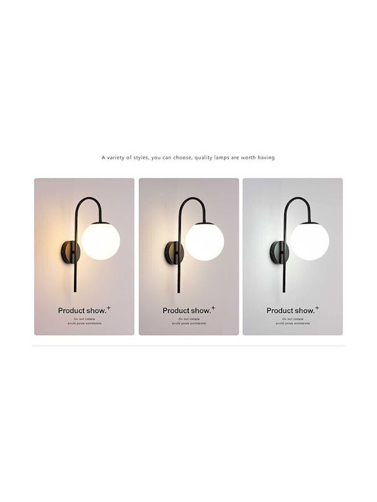 Lightplanet Wandleuchte Schwarz