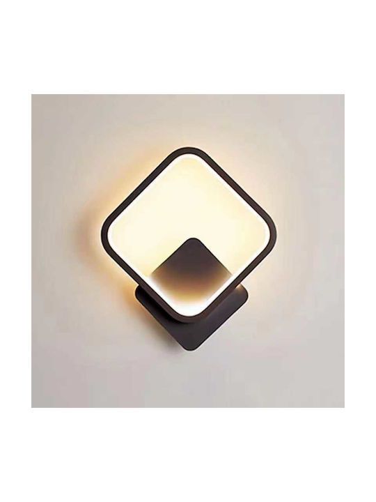 Lightplanet Lampă de Perete cu LED Integrat Negru