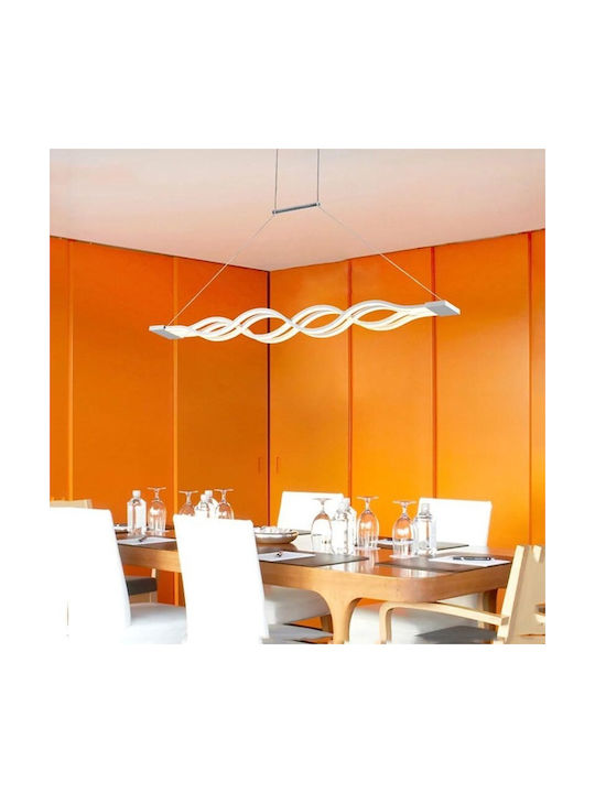 Lightplanet White LED Pendant Ceiling Light with Natural White Light