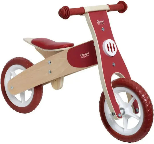 Classic World Bicicletă de Echilibru pentru Copii Roșu
