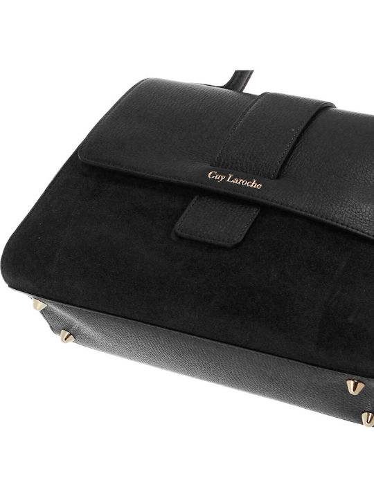Leather Women's Crossbody Bag Black