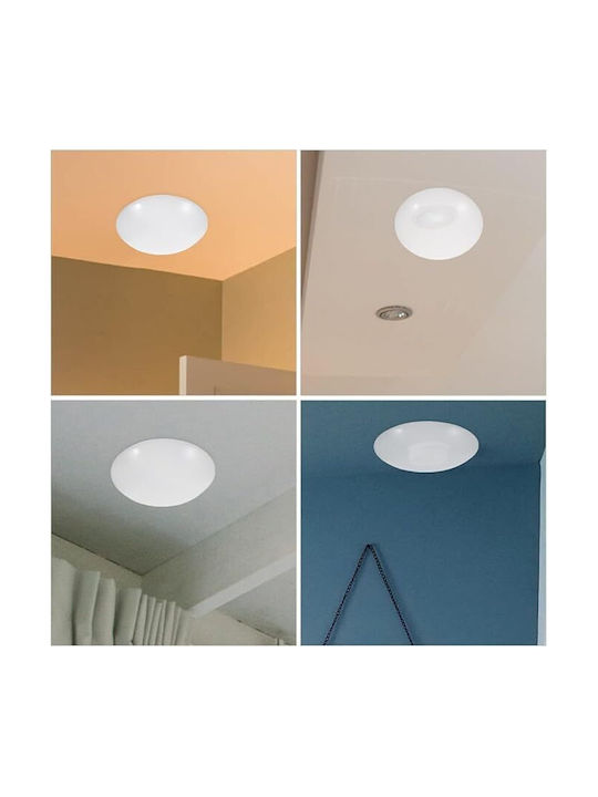 Lightplanet Deckenleuchte montieren Badezimmer 27cm Weiße mit Integrierte LED