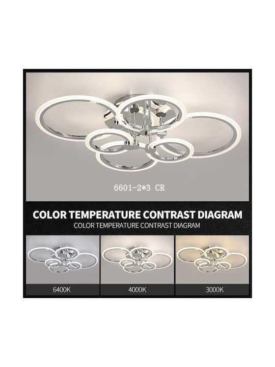 Lightplanet Smart Ceiling Mount Light with Integrated LED and Remote Control