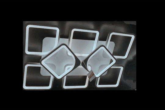 Lightplanet Plafonieră de Tavan Albă cu LED Integrat și Telecomandă
