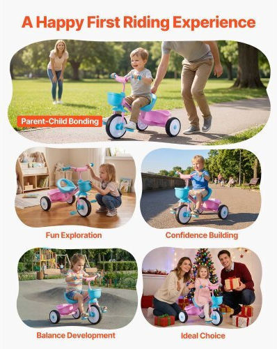 Vevor Toddler για 2-5 Ετών Ροζ