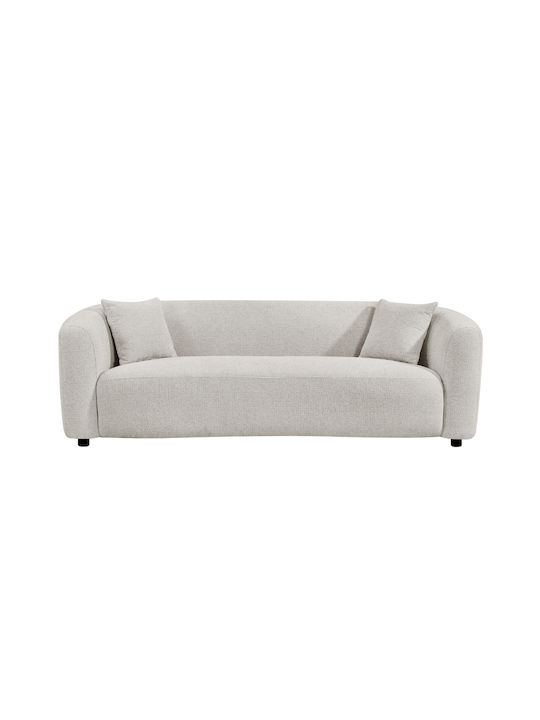 Nord Триместен Диван Светлобежов 230x96x75см