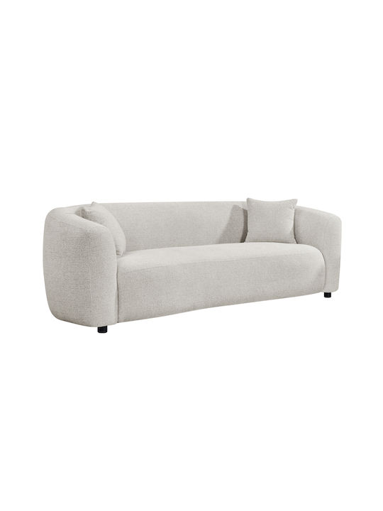 Nord Триместен Диван Светлобежов 230x96x75см