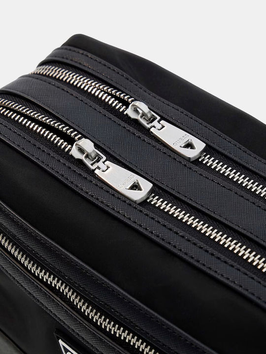Guess Berlin Small Necessaire Black Pmbenyp6161-bla Μαυρο Guess Berlin Small Necessaire Black Pmbenyp6161-bla Μαυρο