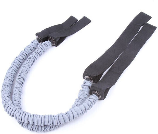 Double Wheel Set Abs Roller Type Mat Elastic Fitness Rope Er D L