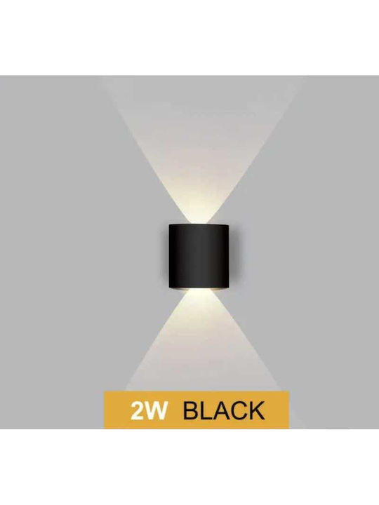 Lightplanet Iluminat Exterior Montat Pe Perete Led Încorporat IP54 2W