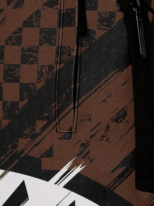 Sprayground Smeared Grunge Καφέ