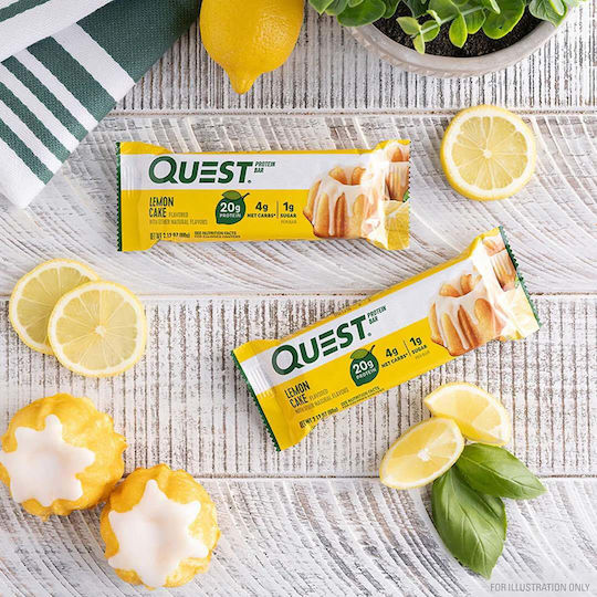 Quest Nutrition Μπάρα Πρωτεΐνης με Γεύση Λεμόνι 60gr