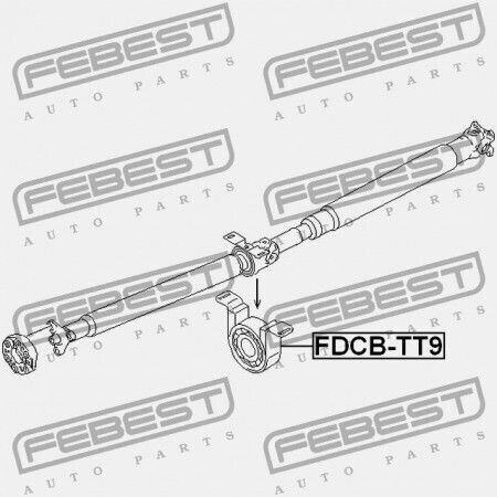 Στήριξη Άξονα Ford Transit Tt9 2006-2013 Eu 4104708