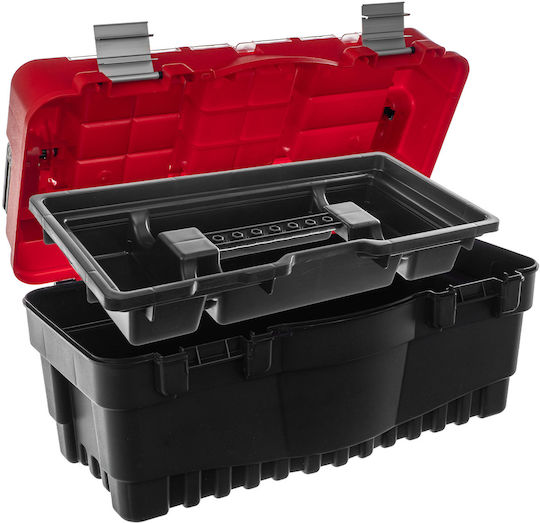 Kadax Pro Cutie de Unelte de Mână din Aluminiu cu Organizator de Capac