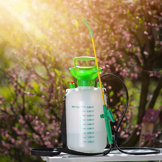 Kadax Pulverizator cu Presiune cu Capacitate de 5l în Culoare Transparentă