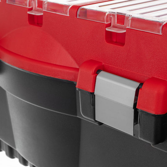 Kadax Pro Cutie de Unelte de Mână din Aluminiu cu Organizator de Capac