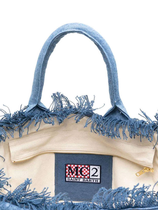 MC2 Vanity Τσάντα Θαλάσσης από Καραβόπανο Μπλε