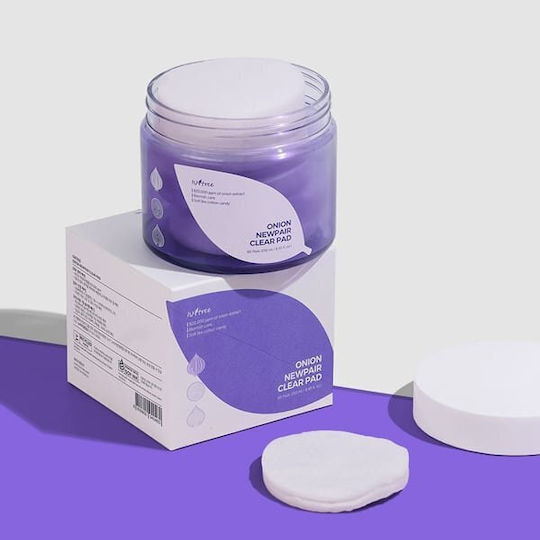 Isntree Onion Newpair Clear Pads Τόνωσης Προσώπου 60τμχ