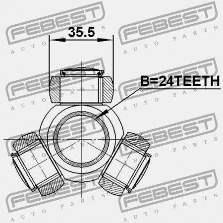Kreuzung Volvo S80 2007 36000439