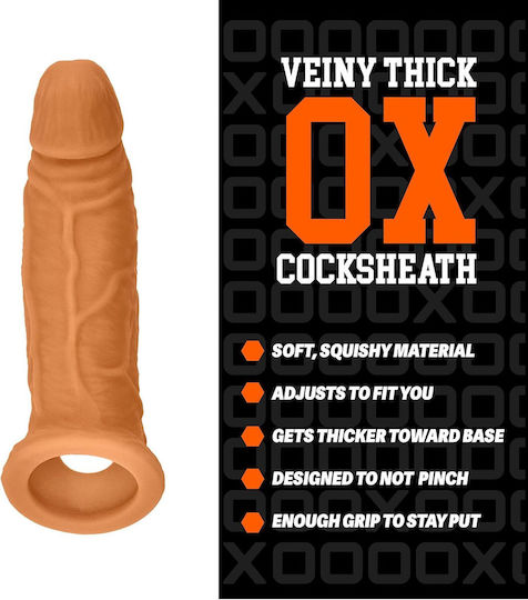 Oxballs Coach Cocksheath Skinz Peachy