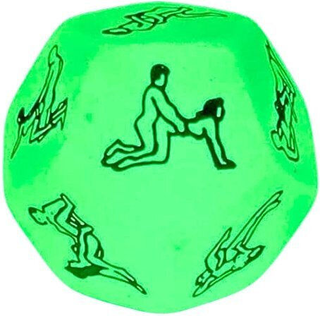 Lucky Lovers Ερωτικό Παιχνίδι Ζαριών SMD-ZS-310-GREEN