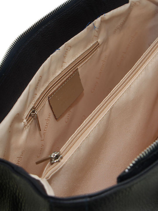 Leather Women's Shoulder Bag Black