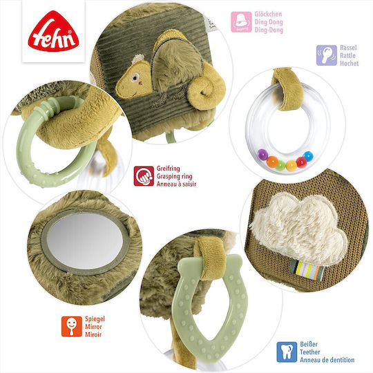 Fehn Hanging Baby Toy for Cot and Stroller with Mirror for Newborns 00033611N 0025