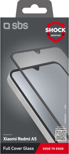 SBS Full Face Tempered Glass Μαύρο (Xiaomi 17 Pro)