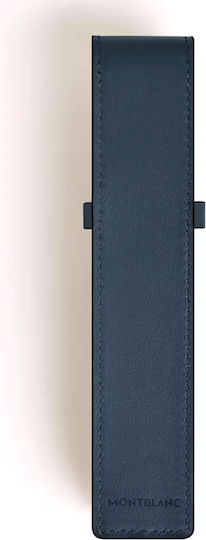 Montblanc Meisterstuck Кожен Калъф За Писалки Единичен Тъмносин