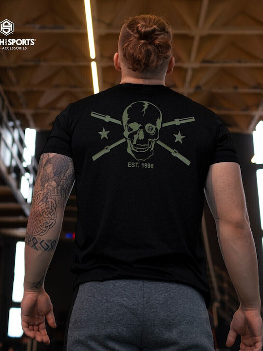 T-shirt Μαύρο