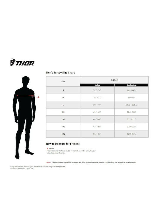 Thor Flite Racewear Sportmode Men's Motocross Long-Sleeved Jersey Gray Color
