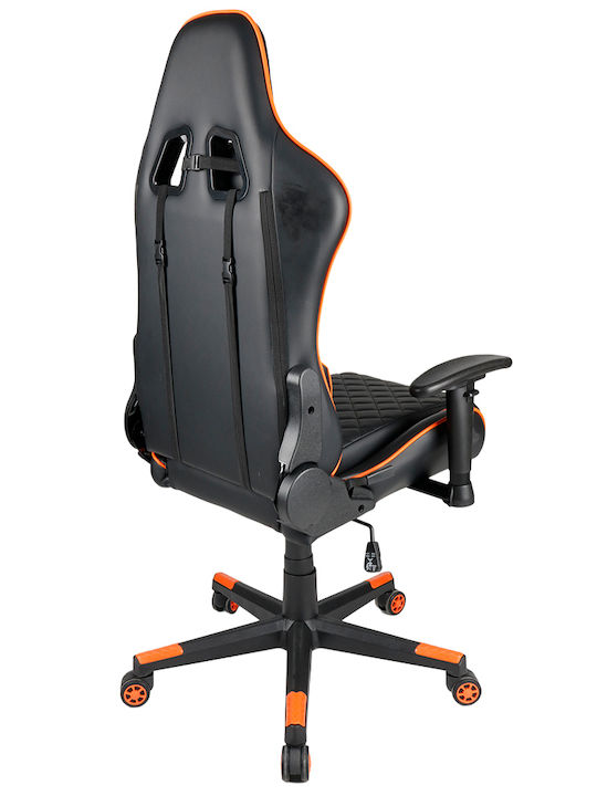 Gembird GC-03-BO Gaming Chair Artificial Leather with Adjustable Arms Black/Orange