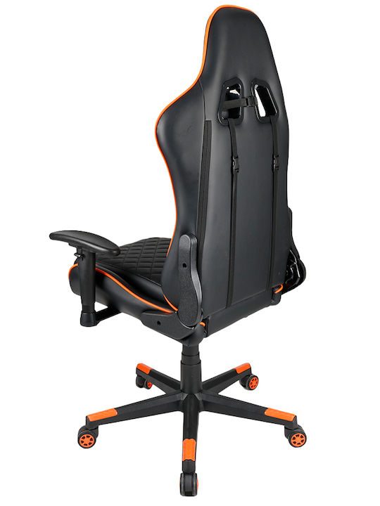 Gembird GC-03-BO Gaming Chair Artificial Leather with Adjustable Arms Black/Orange