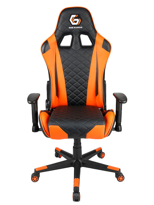 Gembird GC-03-BO Gaming Chair Artificial Leather with Adjustable Arms Black/Orange