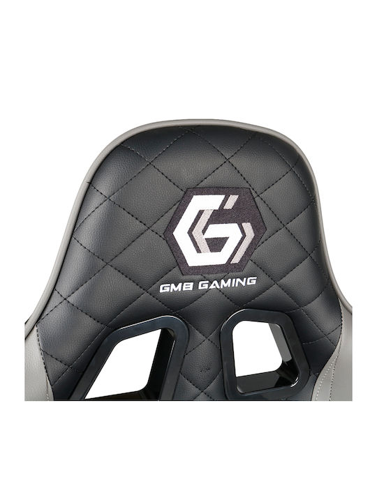 Gembird GC-03-BG Gaming Chair Artificial Leather with Adjustable Arms Black / Grey