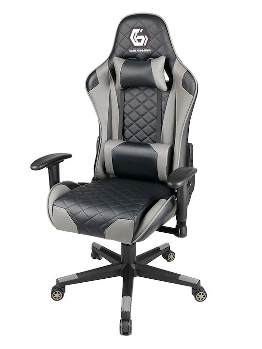 Gembird GC-03-BG Gaming Chair Artificial Leather with Adjustable Arms Black / Grey