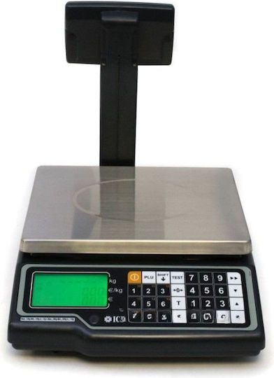 ICS G 325 Electronic Retail Scale with Weighing Capacity 30kg and Accuracy 10g ZYG-G325-30KG