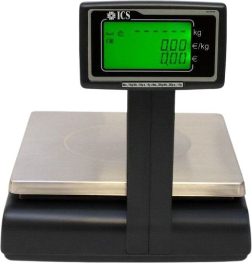 ICS G 325 Electronic Retail Scale with Weighing Capacity 30kg and Accuracy 10g ZYG-G325-30KG
