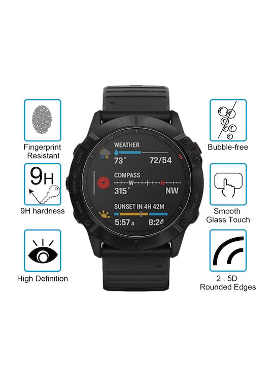 2.5d 9h Tempered Glass για το Garmin Fenix 6 Pro 1τμχ CA4129