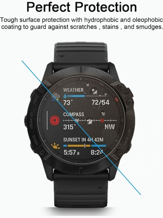 2.5d 9h Tempered Glass για το Garmin Fenix 6 Pro 1τμχ CA4129