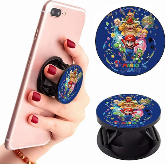 Mario Galaxy Phone Holders Stand Stand Βάση Στήριξης Κινητού Στο Χέρι