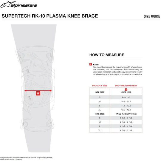 Alpinestars Наколенки Supertech Rk-10 Plasma
