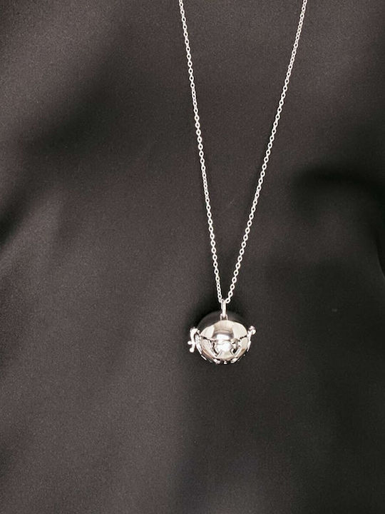 Luca Barra Necklace Mum from Steel