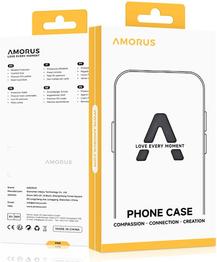 Θήκη Motorola Moto G55 5g Amorus Πλάτη Tpu Μπλε Σκούρο