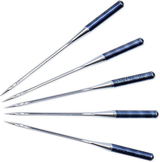 Sewing Machine Needles Set Overlock Machines Elx705 Suk Cf 80 Medium Rounded Tip 5 Pcs Fineness 80 Prym