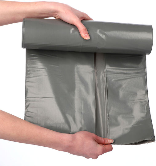 RAVI Trash Bags For Debris Capacity 300lt 5pcs Black